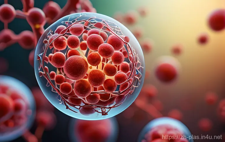 지방이식 유지기간 - **Prompt:** A highly detailed, conceptual macro shot illustrating the "survival" journey of fat cell...