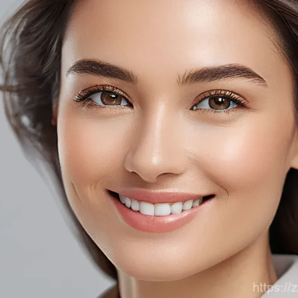 레이저 리프팅 비교 - **Prompt 1: Effortless Radiance**
A realistic, high-resolution portrait of a serene and elegant ...