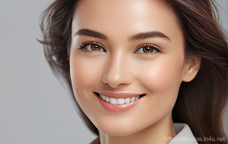 레이저 리프팅 비교 - **Prompt 1: Effortless Radiance**
    A realistic, high-resolution portrait of a serene and elegant ...