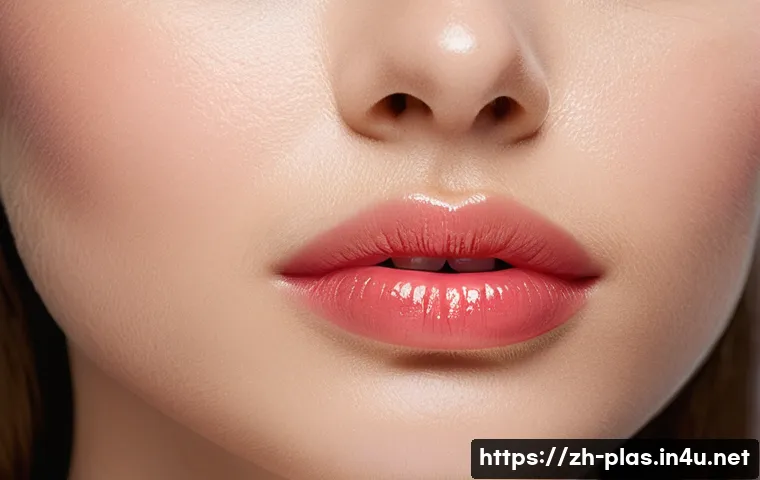 입술 성형 전후 관련 이미지 1